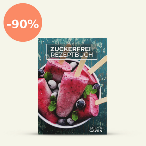 “Zuckerfrei-Rezeptbuch” von Jasper Caven