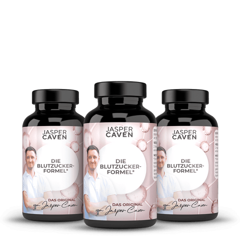 Jasper Caven Nahrungsergänzungsmittel Blutzucker Formel 3 Dosen